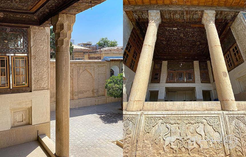 معماری خانه محتشم شیراز